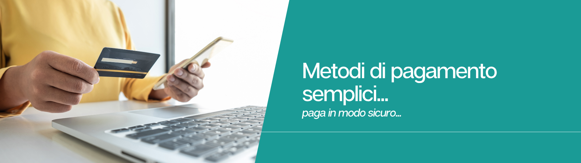 Metodi di pagamento semplici